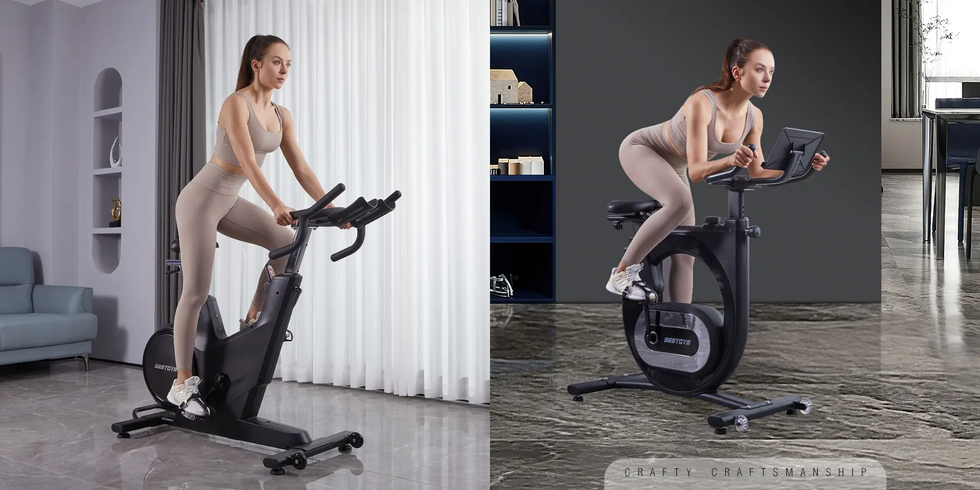 bestgym stationary exercise bike